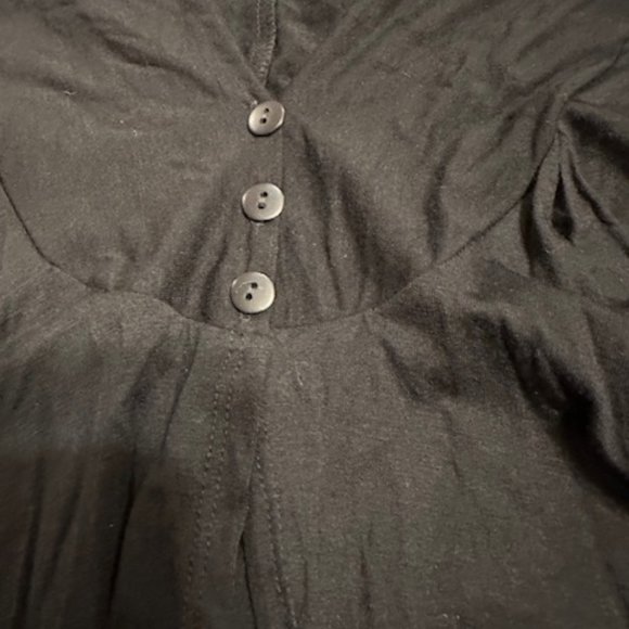 Black Button Closure Cardigan - Picture 6 of 10